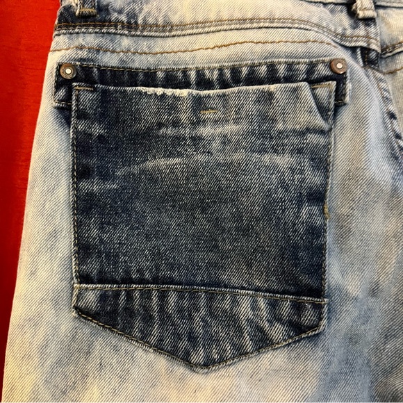 Trill Nation Distressed Skinny Jeans – Light Wash - Picture 5 of 14